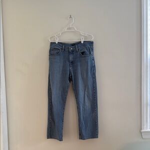 Lee Blue Straight Jeans Classic Denim